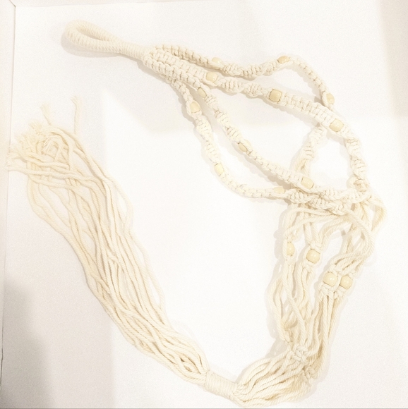 Macrame Plant Hanging 40" - Picture 1 of 2